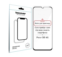 Скло захисне BeCover Poco C85 4G Black (714366)