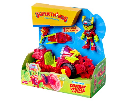 Ігровий набір SuperThings серії Combat Vehicles - Кід Ф'юрі (PSTSP116IN210)