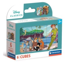 Кубики Clementoni пазл Disney Classic, 6 елементів (40657)