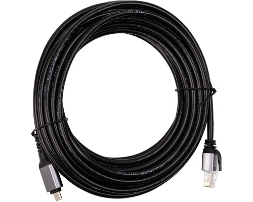 Дата кабель USB-C to RJ45 Ethernet 7.5m PowerPlant (CA914951)