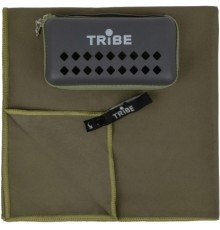 Туристичний рушник Tribe з мікрофібри в чохлі Pocket Towel 40х80 S Army-green (T-LC-0001-S-army-green)