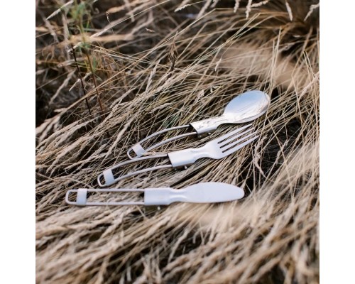 Набір туристичного посуду Tribe Compact Set сталевий (T-FC-0021-metal)