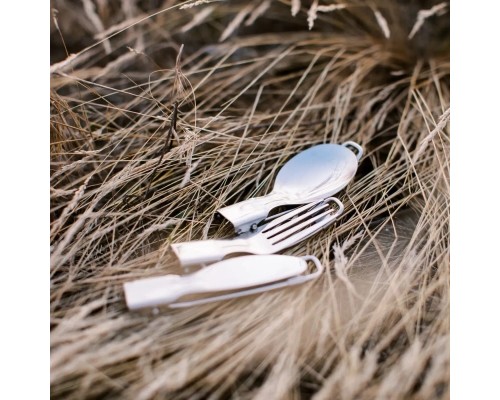 Набір туристичного посуду Tribe Compact Set сталевий (T-FC-0021-metal)