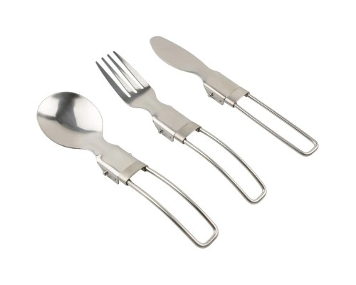 Набір туристичного посуду Tribe Compact Set сталевий (T-FC-0021-metal)