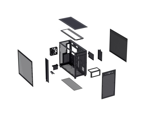 Корпус ASUS Prime AP303 TG Black (90DC00V0-B39010)