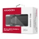 Зарядний пристрій AXAGON 1xUSB QC4.0 + 1xUSB-C PD30W PPS black (ACU-PQ30)