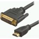 Кабель мультимедійний HDMI to DVI 24+1 1.8m Atcom (3808) 