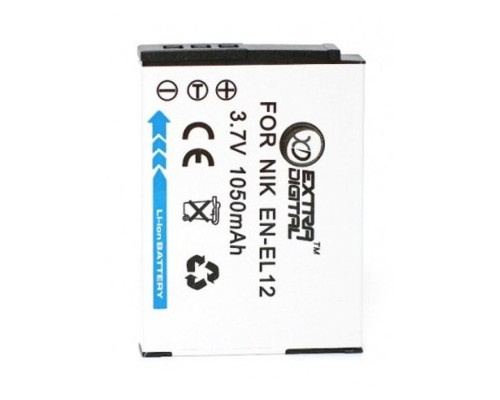 Акумулятор до фото/відео Extradigital Nikon EN-EL12 (BDN2520) 