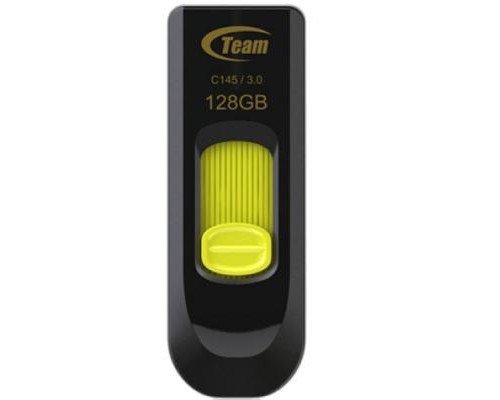 USB флеш накопичувач Team 128GB C145 Yellow USB 3.0 (TC1453128GY01)
