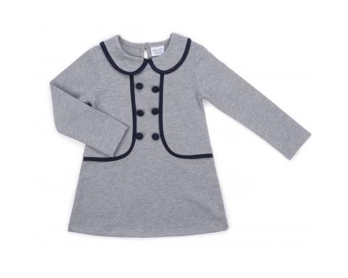 Плаття дитяче Breeze з гудзиками (9680-92G-gray)