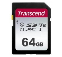 Карта пам'яті Transcend 64GB SDXC class 10 UHS-I U3 V10 (TS64GSDC300S)  Карта пам'яті Transcend 64GB SDXC class 10 UHS-I U3 V10 (TS64GSDC300S)