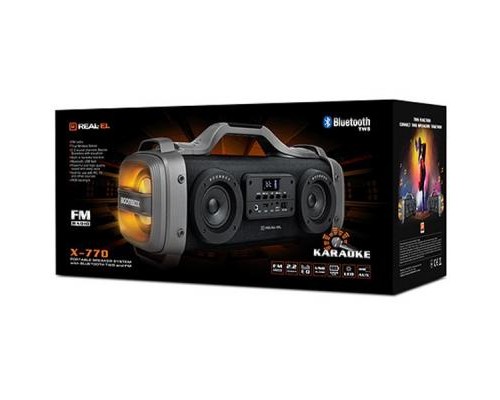 Акустична система REAL-EL X-770 Black 