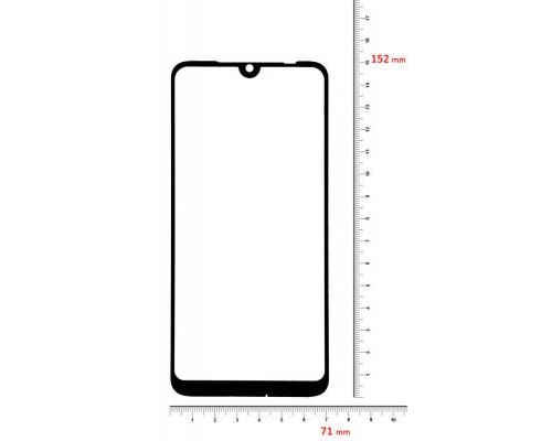 Скло захисне BeCover для Xiaomi Redmi 7 Black (703681)