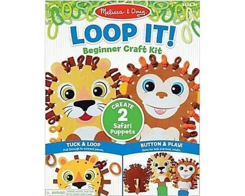 Набір для творчості Melissa&Doug Паперовий ляльковий театр Сафарі (MD30186)