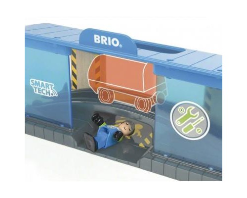 Залізниця Brio World SmartTech Вагоноремонтна майстерня (33918)