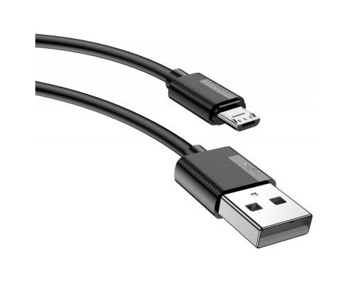 Дата кабель USB 2.0 AM to Micro 5P 0.3m Nets T-M801 Black T-Phox (T-M801 Black)