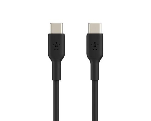 Дата кабель USB-С - USB-С, PVC, 2m, black Belkin (CAB003BT2MBK)