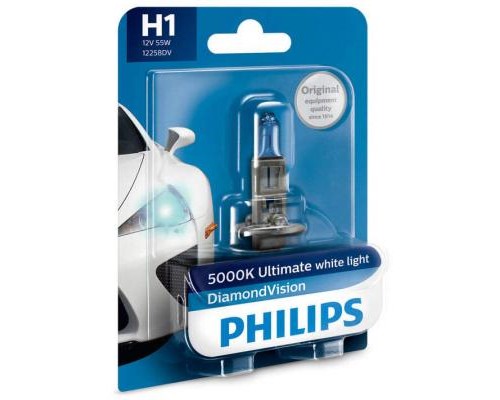 Автолампа Philips галогенова 55W (12258 DV B1)