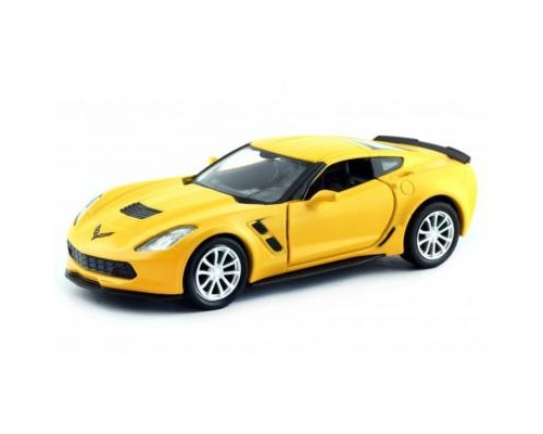 Машина Uni-Fortune CHEVROLET CORVETTE C7 жовтий (554039М(С)) Машина Uni-Fortune CHEVROLET CORVETTE C7 жовтий (554039М(С))