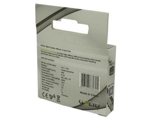 Кулер до корпусу Gelid Solutions Silent 4 40 mm (FN-SX04-42)