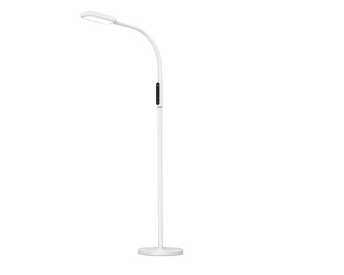 Торшер Videx LED торшер підлоговий білий14W 3000-5500K 220V (VL-TF07W)