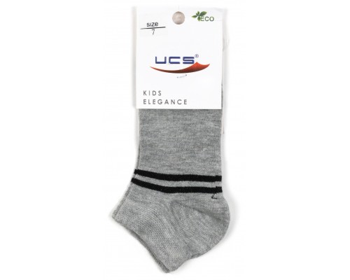 Шкарпетки дитячі UCS Socks короткі (M0C0201-0091-7B-gray)