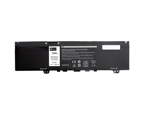 Акумулятор до ноутбука DELL Inspiron 13 5370 (F62G0) 11.4V 2200mAh PowerPlant (NB441518) 