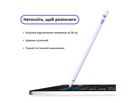 Стилус AirOn AirPen для ємнісного дисплею (6126755803221)