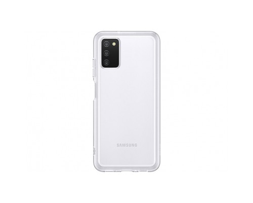 Чохол до мобільного телефона Samsung Soft Clear Cover Galaxy A03s (A037) Transparent (EF-QA037TTEGRU)