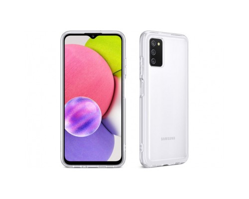 Чохол до мобільного телефона Samsung Soft Clear Cover Galaxy A03s (A037) Transparent (EF-QA037TTEGRU)