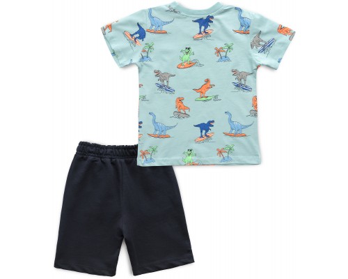 Набір дитячого одягу Breeze з динозаврами (16404-110B-blue)