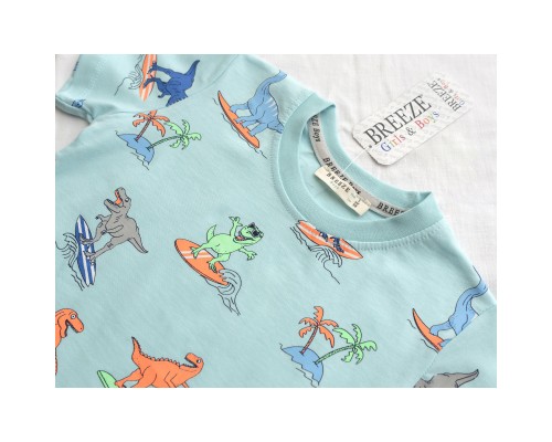 Набір дитячого одягу Breeze з динозаврами (16404-110B-blue)