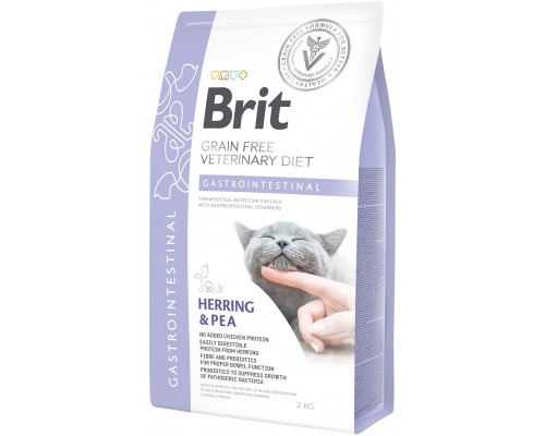 Сухий корм для кішок Brit GF VetDiets Cat Gastrointestinal 2 кг (8595602528424) Сухий корм для кішок Brit GF VetDiets Cat Gastrointestinal 2 кг (8595602528424)