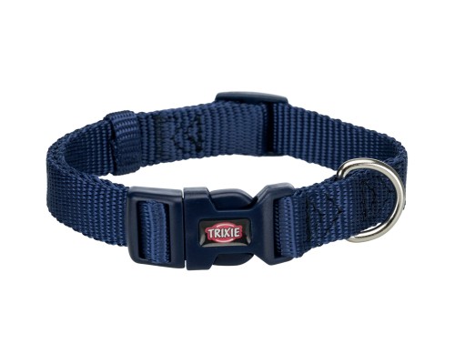 Нашийник для тварин Trixie Premium нейлон S-M 30-45 см/15 мм індіго (4053032019713)