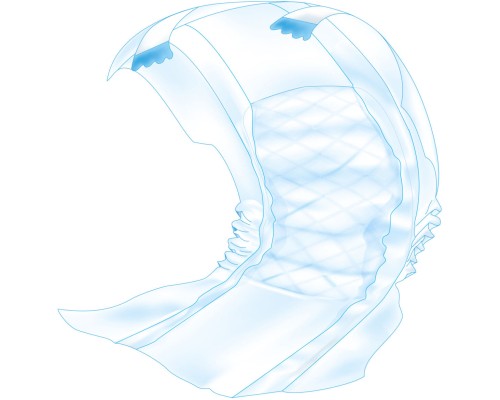 Підгузки для тварин Trixie для собак (кобелів) M-L 46-60 см 12 шт (4011905236421)