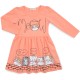 Плаття дитяче Breeze з котиками (17920-98G-peach)