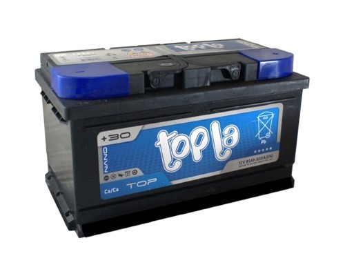 Акумулятор автомобільний Topla 85 Ah/12V TOP Euro (118 685)