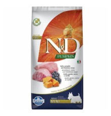 Сухий корм для собак Farmina Grain Free ADULT MINI з гарбузом, ягням, чорницею 7 кг (8010276033642)