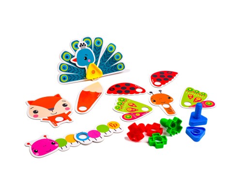 Розвиваюча іграшка Vladi Toys Fisher Price Maxi-болтики (укр) (VT2905-23)