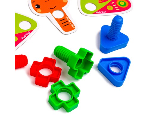 Розвиваюча іграшка Vladi Toys Fisher Price Maxi-болтики (укр) (VT2905-23)