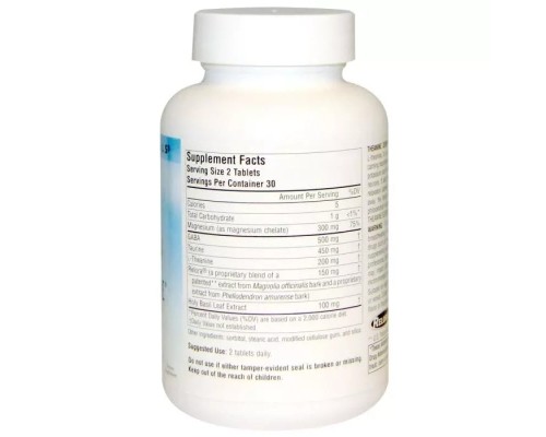 Амінокислота Source Naturals Теанін з Релорою, Serene Science, 60 таблеток (SN1772) Амінокислота Source Naturals Теанін з Релорою, Serene Science, 60 таблеток (SN1772)