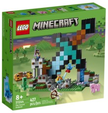 Конструктор LEGO Minecraft Форпост із мечем 427 деталей (21244)