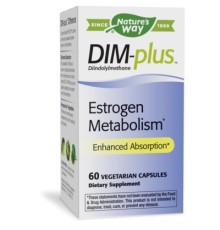 Вітамінно-мінеральний комплекс Nature's Way Метаболізм естрогенів, DIM-plus, Estrogen Metabolism, 60 вегетаріанс (NWY-14810)