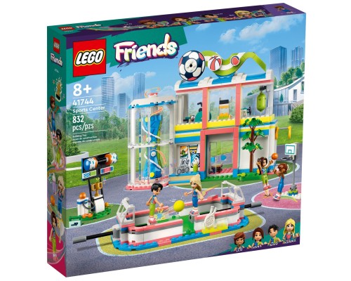 Конструктор LEGO Friends Спорткомплекс 832 деталей (41744)