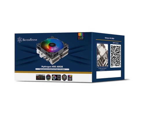 Кулер до процесора Silver Stone Hydrogon (SST-HYH90-ARGB) Кулер до процесора Silver Stone Hydrogon (SST-HYH90-ARGB)