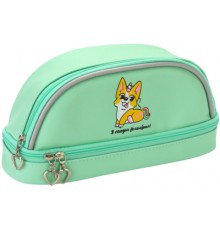 Пенал Cool For School 2 відділення салатовий (CF87217)