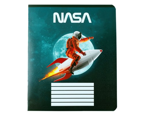 Зошит Kite NASA 18 аркушів, клітинка (NS23-236)