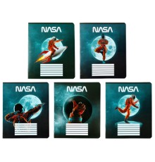 Зошит Kite NASA 18 аркушів, клітинка (NS23-236)