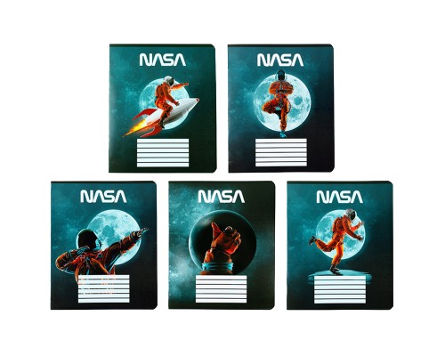 Зошит Kite NASA 18 аркушів, клітинка (NS23-236)