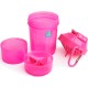 Шейкер спортивний SmartShake Original2GO 600ml Neon Pink (10560502)